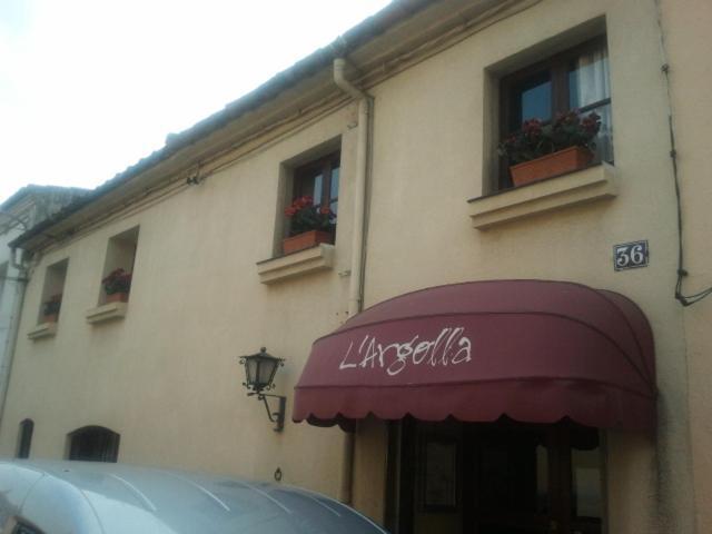 L'Argolla Hotel-Pizzeria Santa Coloma De Farners Exterior photo